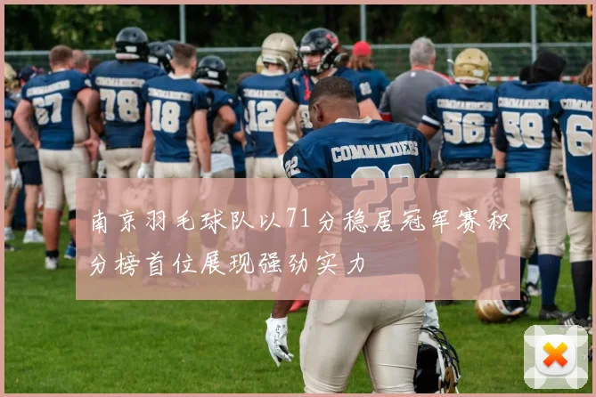南京羽毛球队以71分稳居冠军赛积分榜首位展现强劲实力